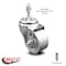 Service Caster 3 Inch Semi Steel Wheel Swivel 10mm Threaded Stem Caster SCC-TS20S314-SSS-M1015 - alternate 4